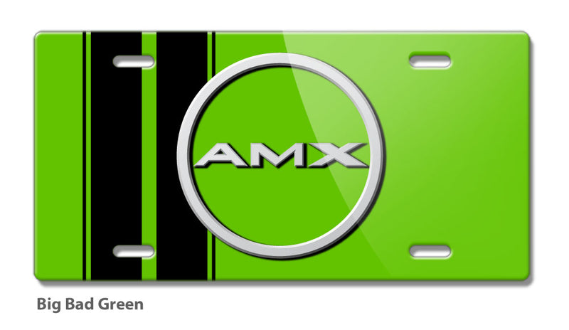 1968 - 1970 AMC AMX Big Bad Emblem Novelty License Plate - Vintage Emblem