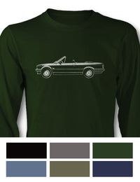 BMW 325i Convertible Long Sleeve T-Shirt - Side View
