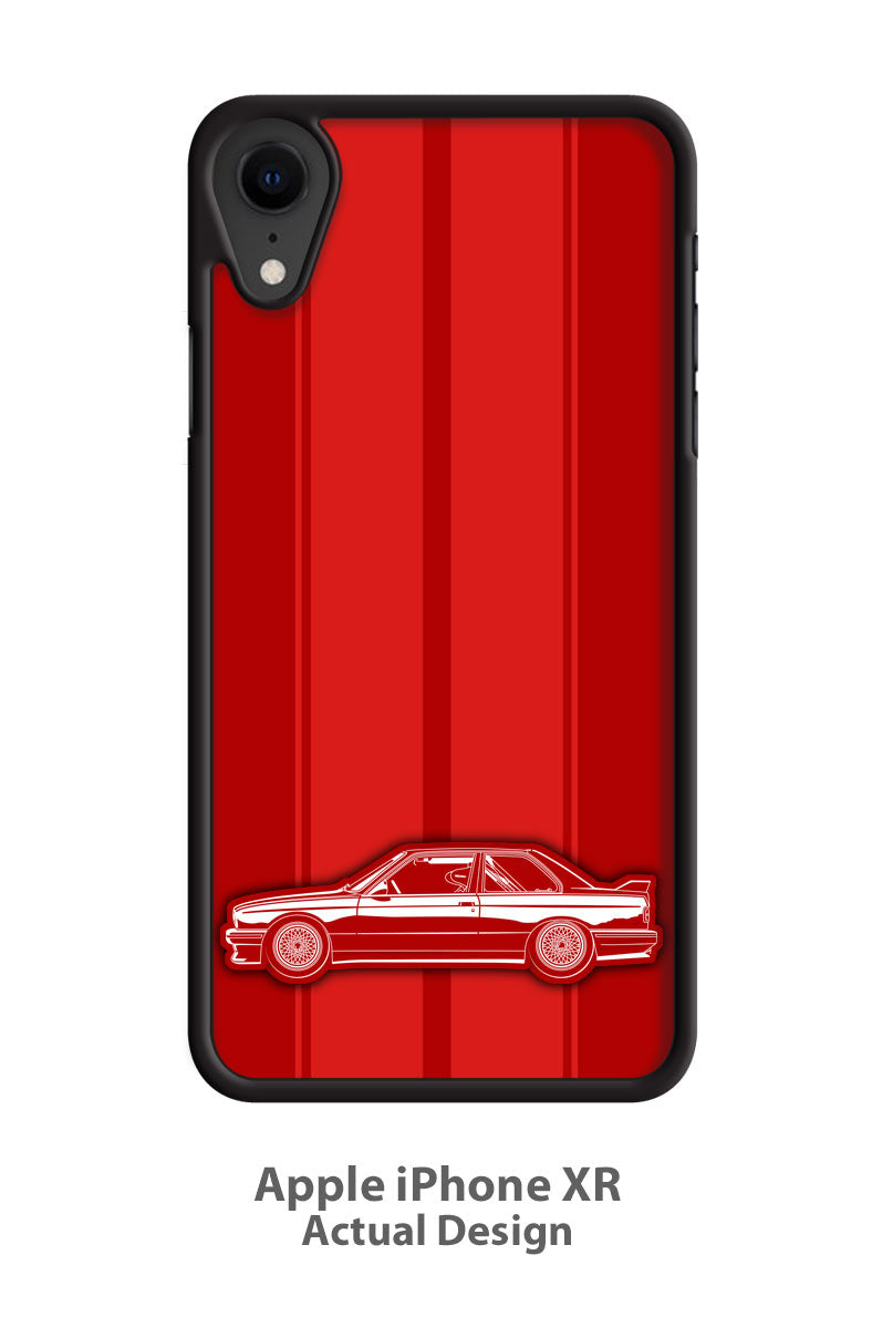 BMW E30 M3 Performance Version Smartphone Case - Racing Stripes