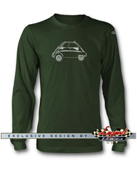 BMW Isetta T-Shirt - Long Sleeves - Side View