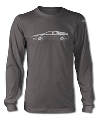 BMW M1 E26 T-Shirt - Long Sleeves - Side View