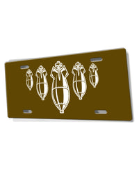 Strategic Bombing Air Raid Novelty License Plate