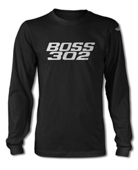 BOSS 302 c.i. V8 Engine Emblem 1969 - 1970 T-Shirt - Long Sleeves - Emblem