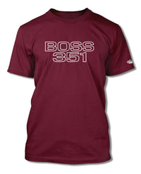 BOSS 351 c.i. V8 Engine Emblem 1971 T-Shirt - Men - Emblem