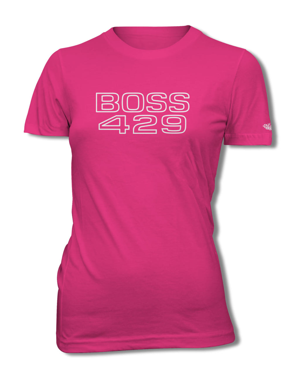 BOSS 429 c.i. V8 Engine Emblem 1969 - 1970 T-Shirt - Women - Emblem