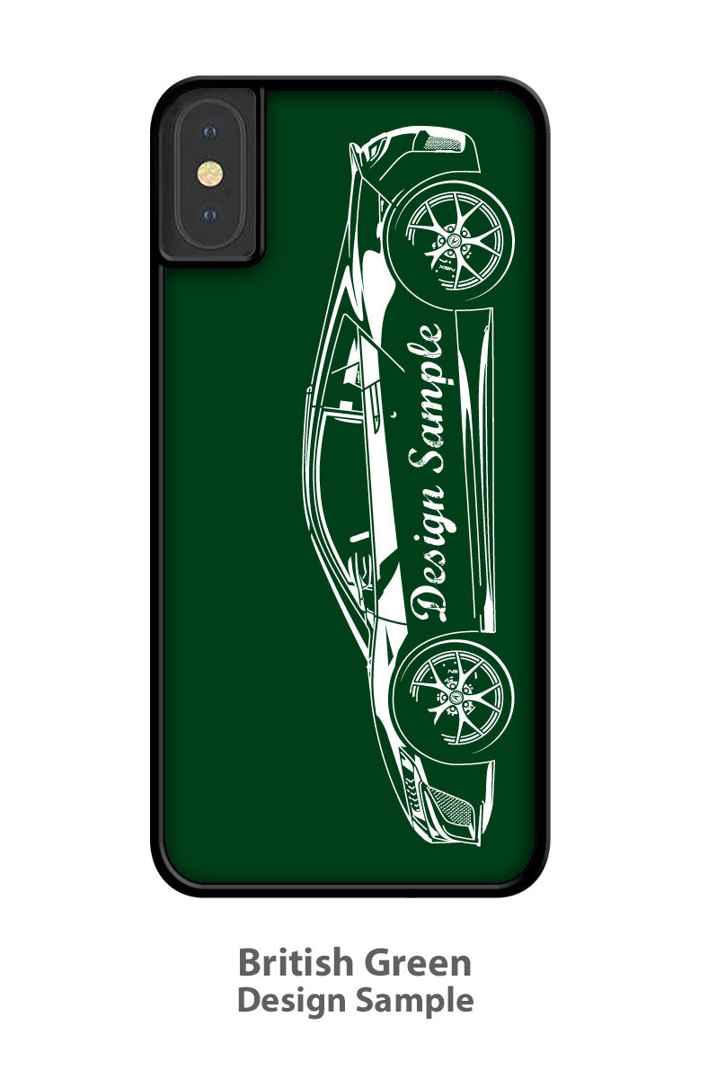 1970 Dodge Challenger RT Scat Pack Coupe Bulge Hood Smartphone Case - Side View