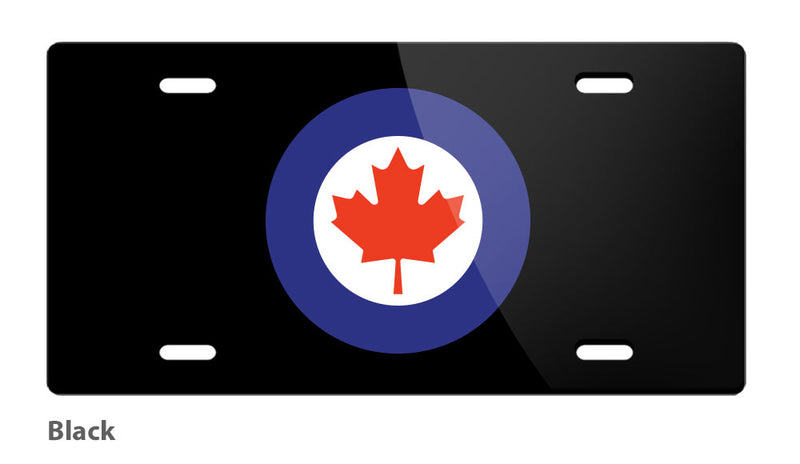 Canadian Royal Air Force Emblem Novelty License Plate