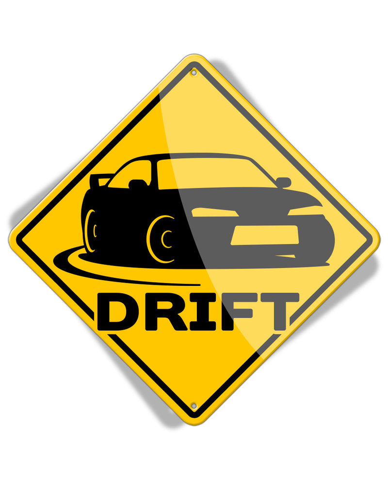 Caution Drift - Aluminum Sign