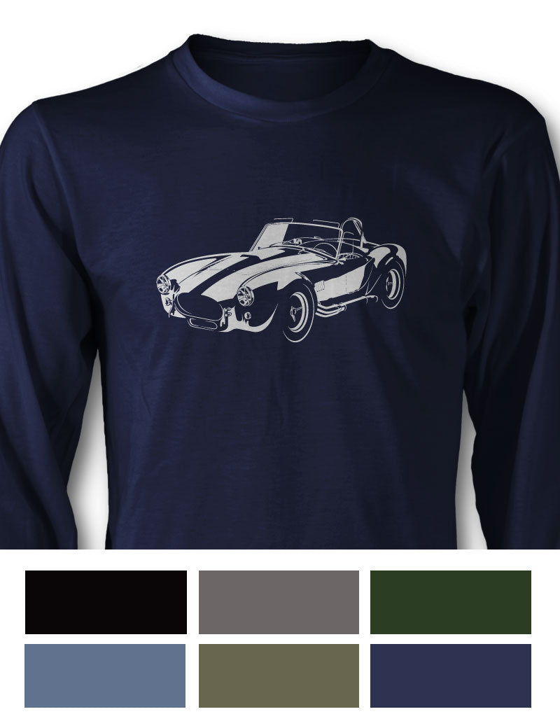 1965 AC Shelby Cobra 427 SC Long Sleeve T-Shirt - Spolights