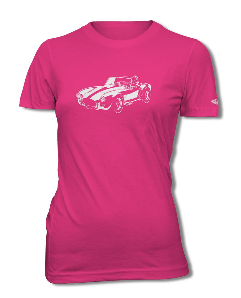 1965 AC Shelby Cobra 427 SC Spotlights T-Shirt - Women