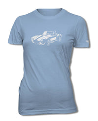 1965 AC Shelby Cobra 427 SC Spotlights T-Shirt - Women