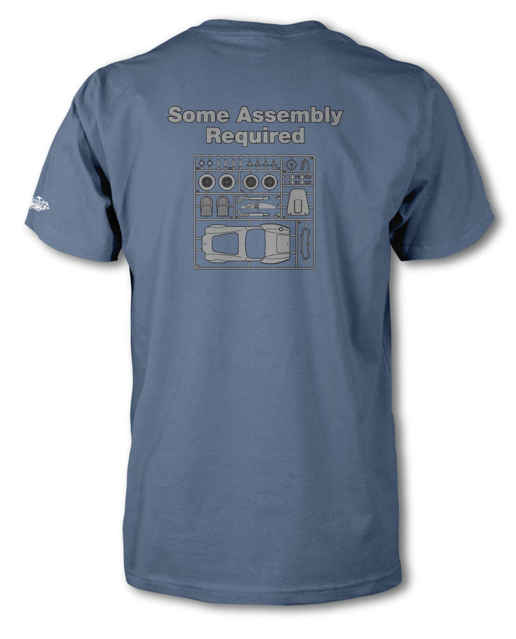 1965 AC Shelby Cobra 427 SC Assembly Required T-Shirt - Men - Indigo Blue - 2 Extra Large