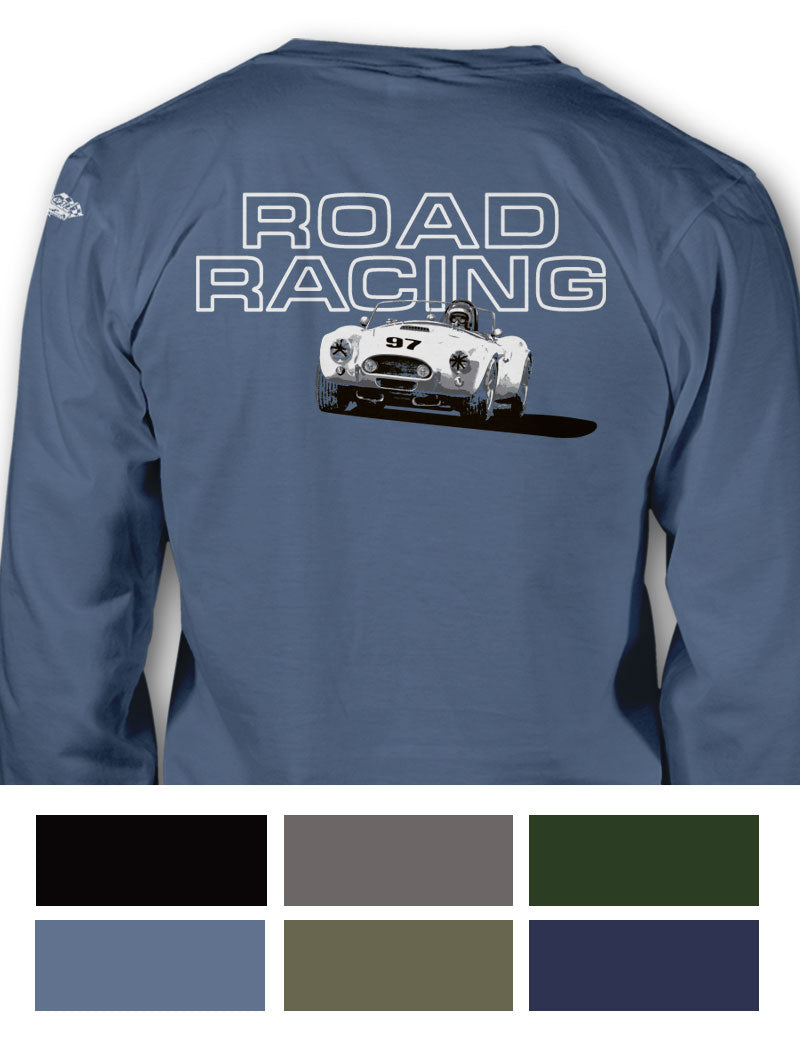 1965 AC Shelby Cobra 427 SC 289 FIA Long Sleeve T-Shirt - Road Racing