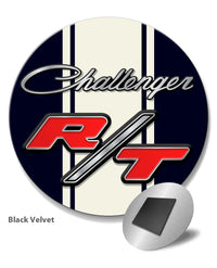 Dodge Challenger RT 1970 - 1974 Emblem Novelty Round Fridge Magnet
