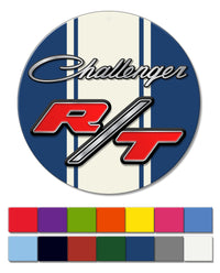 Dodge Challenger RT 1970 - 1974 Emblem Novelty Round Fridge Magnet
