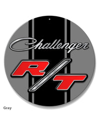 Dodge Challenger RT 1970 - 1974 Emblem Novelty Round Aluminum Sign