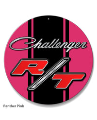 Dodge Challenger RT 1970 - 1974 Emblem Novelty Round Aluminum Sign