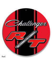 Dodge Challenger RT 1970 - 1974 Emblem Novelty Round Aluminum Sign