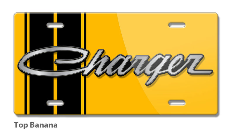 Dodge Charger 1968 - 1973 Emblem Novelty License Plate