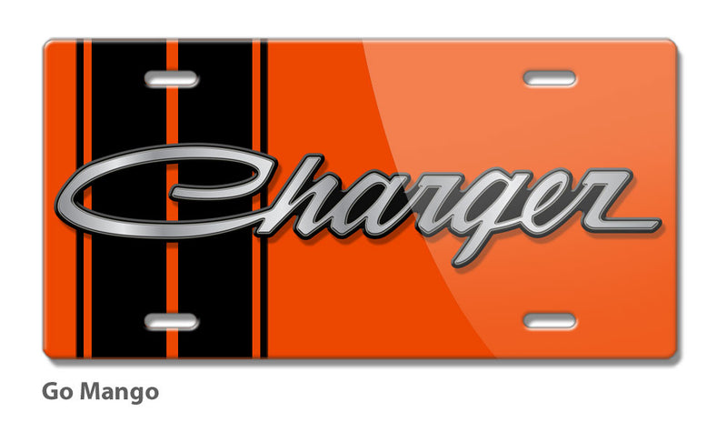 Dodge Charger 1968 - 1973 Emblem Novelty License Plate