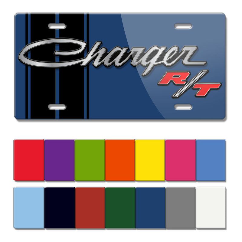 Dodge Charger RT 1968 - 1971 Emblem Novelty License Plate