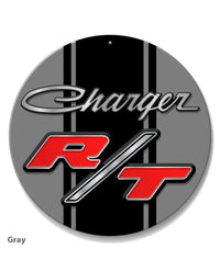 Dodge Charger RT 1968 - 1971 Emblem Novelty Round Aluminum Sign