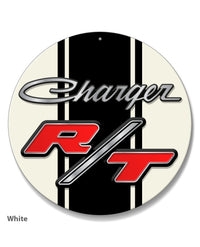 Dodge Charger RT 1968 - 1971 Emblem Novelty Round Aluminum Sign