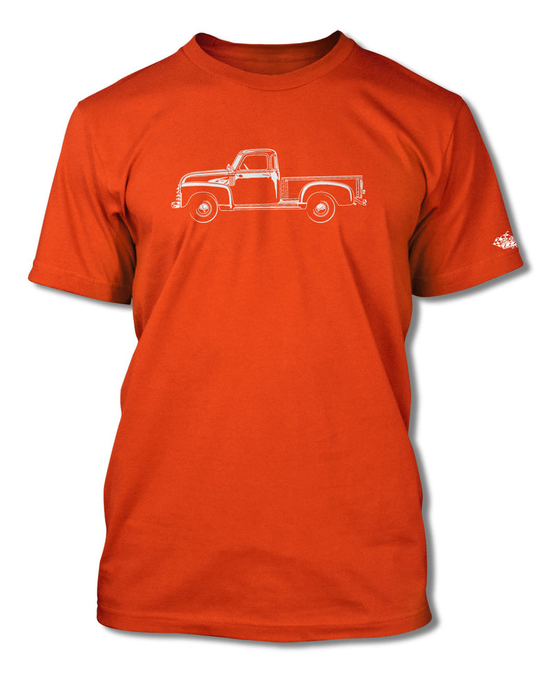 1947 - 1950 Chevrolet Pickup 3100 T-Shirt - Men - Side View