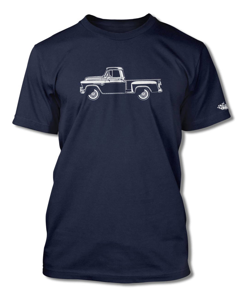 1955 Chevrolet Pickup 3100 T-Shirt - Men - Side View
