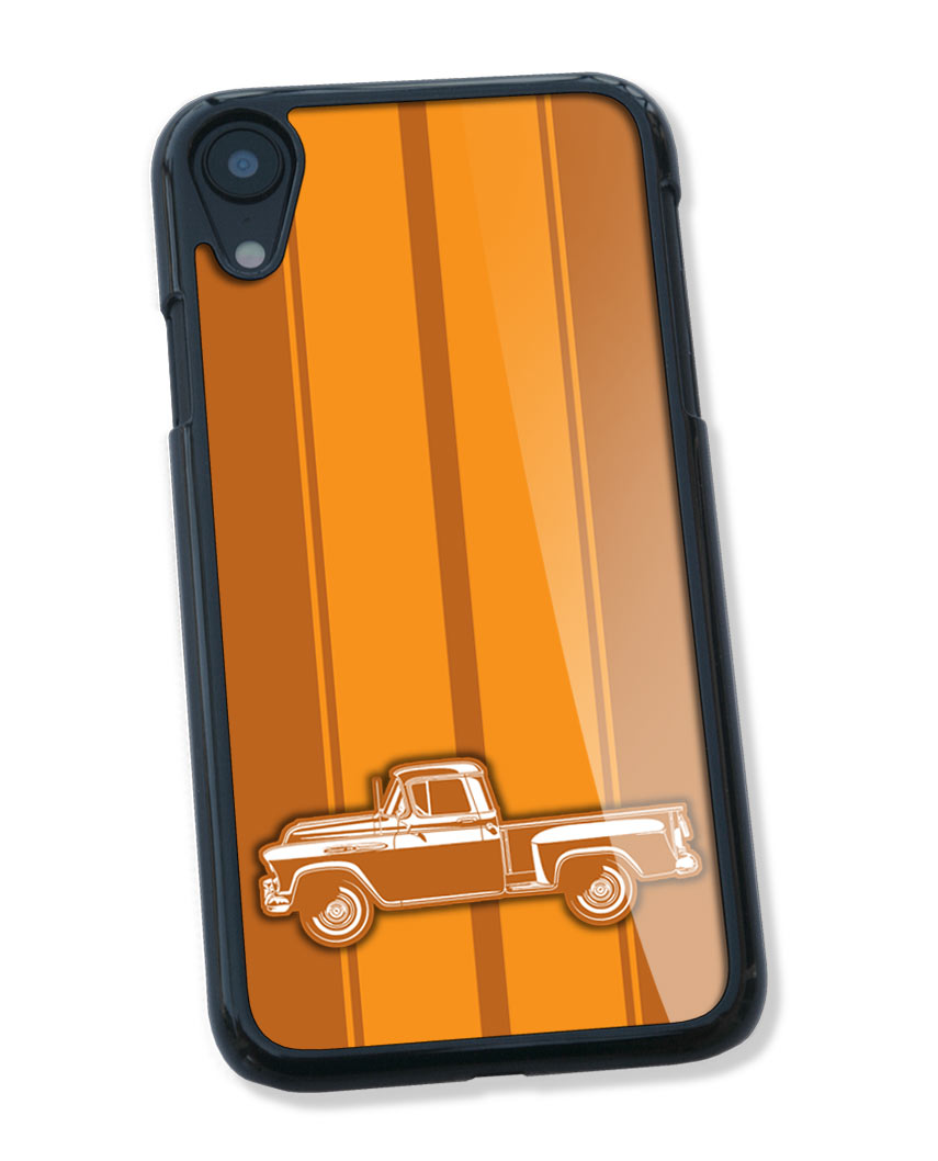 1957 Chevrolet Pickup 3100 Smartphone Case - Racing Stripes