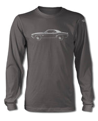 1969 Chevrolet Camaro SS Coupe T-Shirt - Long Sleeves - Side View