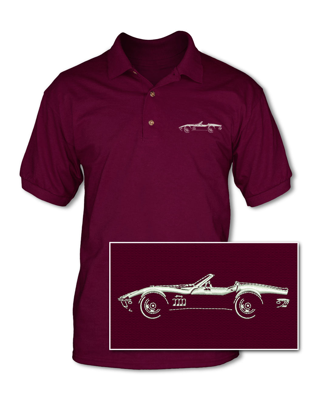 Corvette polo shirts outlet