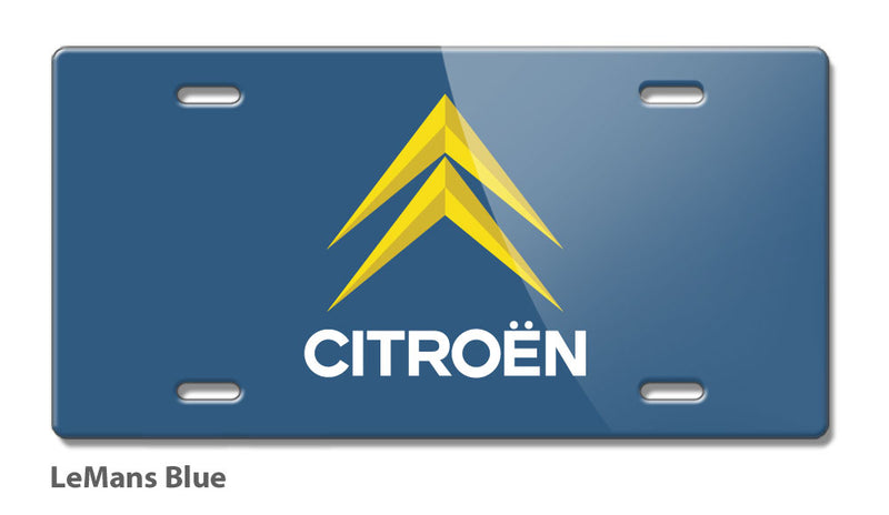 Citroen Badge Emblem Novelty License Plate - Vintage Emblem