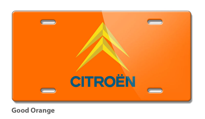 Citroen Badge Emblem Novelty License Plate - Vintage Emblem