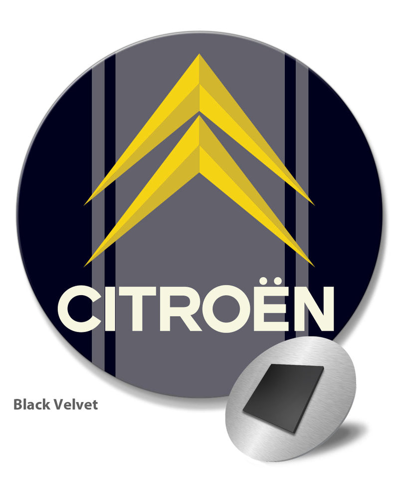 Citroen Emblem Round Fridge Magnet