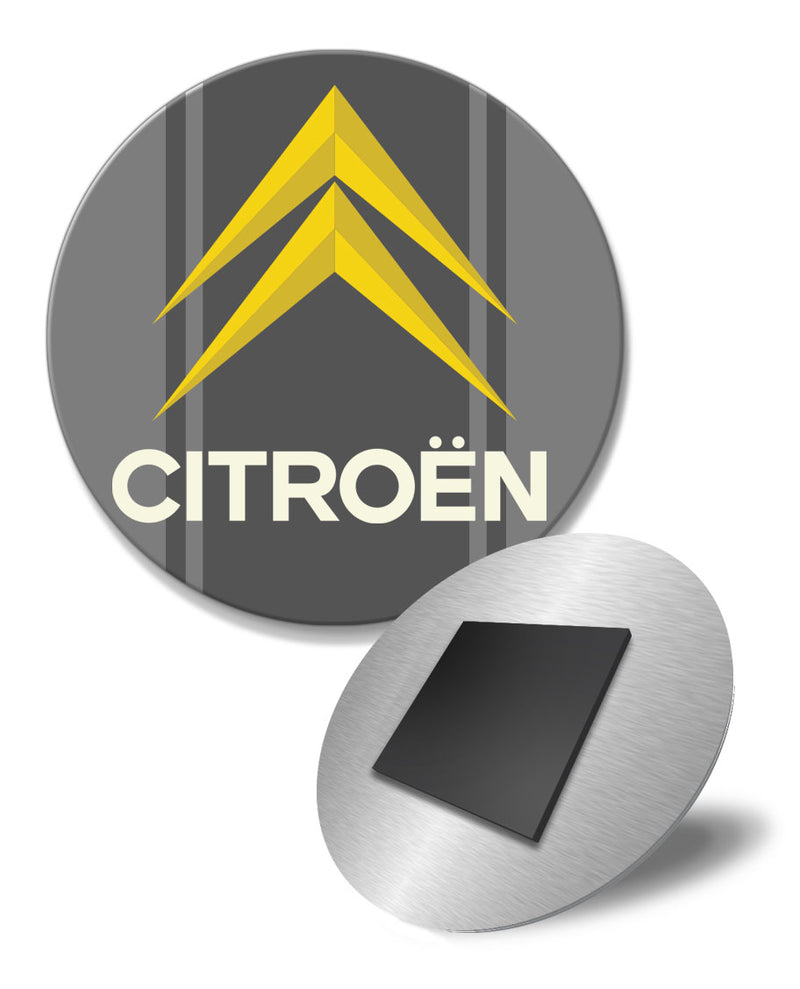 Citroen Emblem Round Fridge Magnet