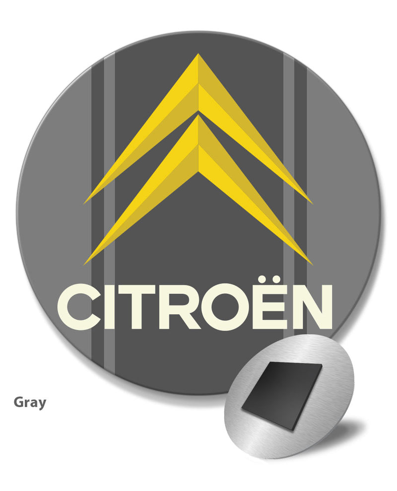 Citroen Emblem Round Fridge Magnet