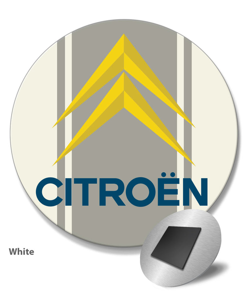 Citroen Emblem Round Fridge Magnet