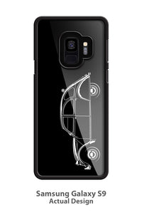 Citroen 2CV Deux Chevaux Smartphone Case - Side View