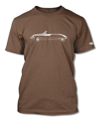 Citroen DS ID 1968 - 1978 Convertible Cabriolet T-Shirt - Men - Side View