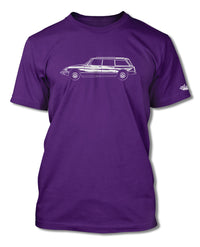 Citroen DS ID 1968 - 1976 Station Wagon T-Shirt - Men - Side View