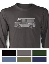 Citroen HY Type H Police Nationale 1947 – 1981 T-Shirt - Long Sleeves - Side View