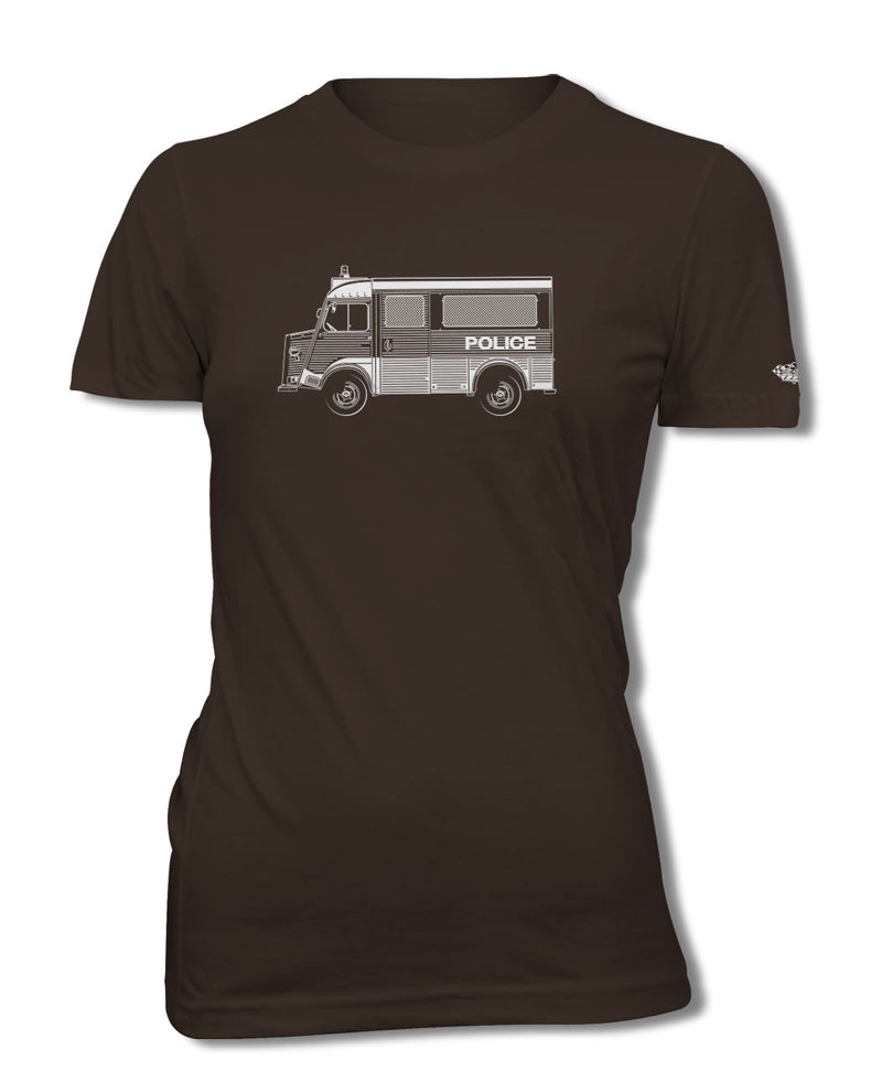 Citroen HY Type H Police Nationale 1947 – 1981 T-Shirt - Women - Side View