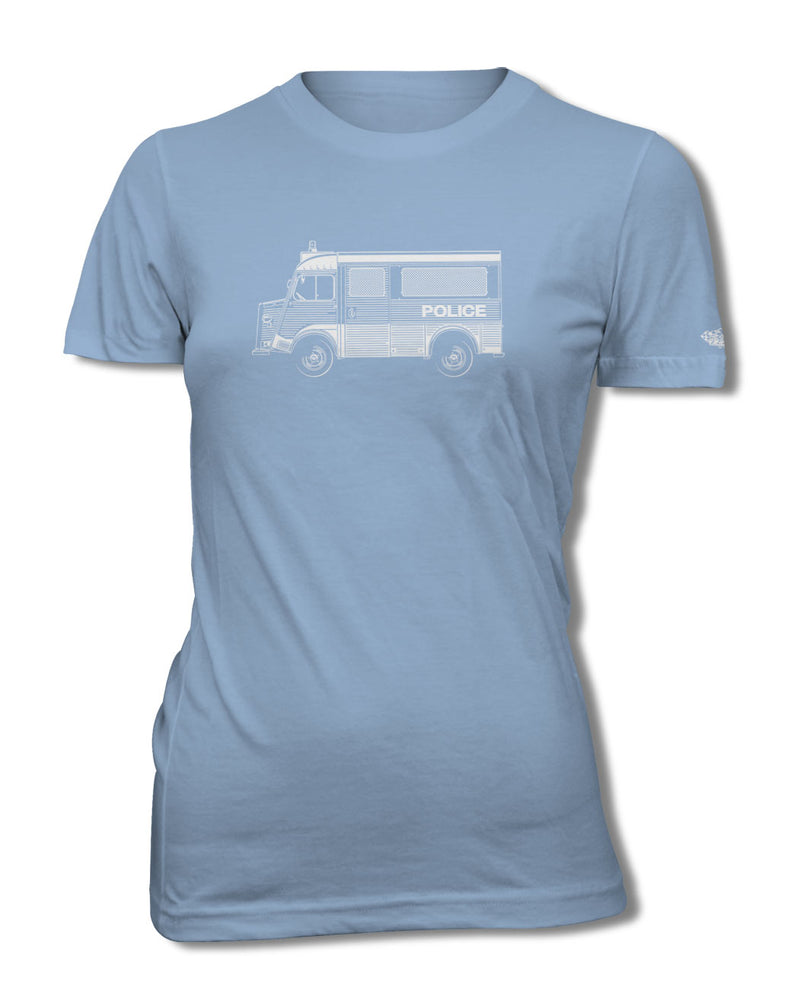 Citroen HY Type H Police Nationale 1947 – 1981 T-Shirt - Women - Side View