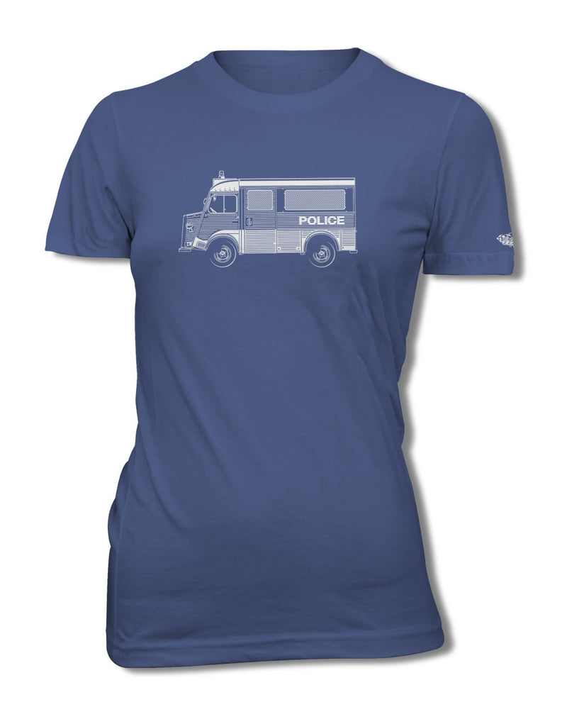 Citroen HY Type H Police Nationale 1947 – 1981 T-Shirt - Women - Side View