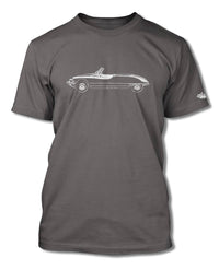 Citroen DS ID 1955 - 1967 Convertible Cabriolet T-Shirt - Men - Side View