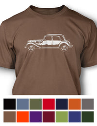 Citroen Traction Avant 11BL 1934 – 1957 T-Shirt - Men - Side View