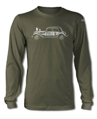Citroen Traction Avant 11BL FFI 1944 - 1945 T-Shirt - Long Sleeves - Side View