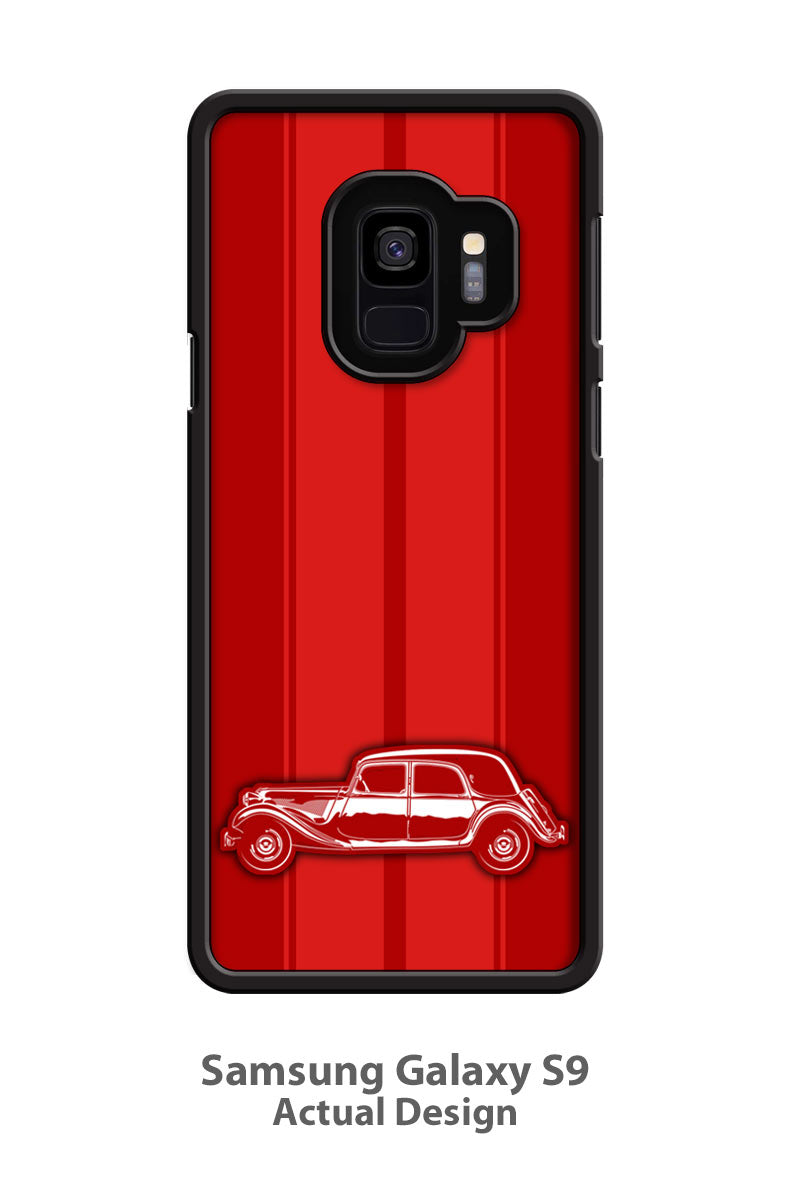 Citroen Traction Avant 11B 1934 – 1957 Smartphone Case - Racing Stripes