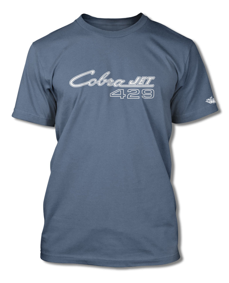 Cobra Jet 429 c.i. V8 Engine Emblem 1968 - 1970 T-Shirt - Men - Emblem